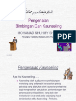 Pengenalan Bimbingan Dan Kaunseling