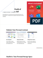 Exploring The World of Microsoft Office 365