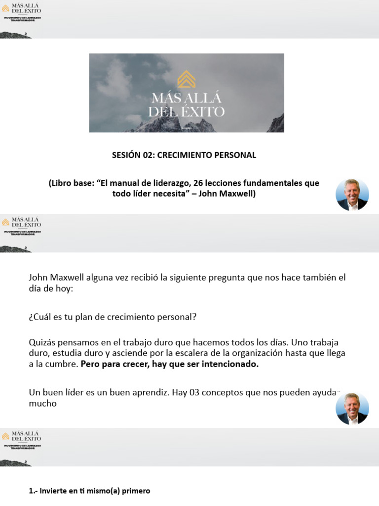 Estrategias para el Crecimiento Personal | PDF | Relaciones personales ...
