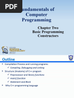 Chapter 2 - Basic Programming Constructors