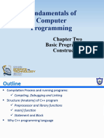 Chapter 2 - Basic Programming Constructors