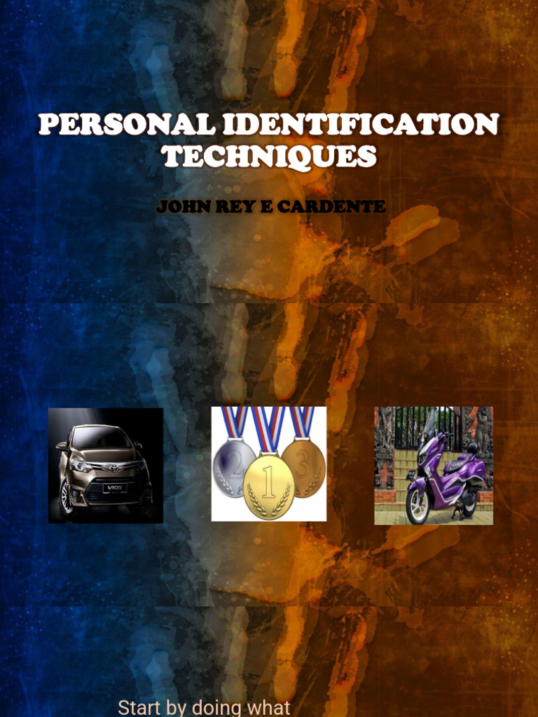Forensic Personal Identification Methods | PDF | Forensic Science ...