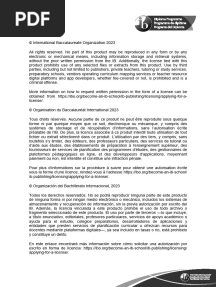 History Paper 3 History of The Americas HL