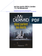 Download Ainsi Parlent Les Morts Hill Jordan 11 Val Mcdermid full chapter