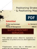 Positioning Strategy & Positioning Maps.: Submitted