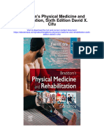 Braddoms Physical Medicine and Rehabilitation Sixth Edition David X Cifu Full Chapter