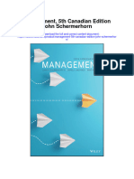 Management 5Th Canadian Edition John Schermerhorn Full Chapter