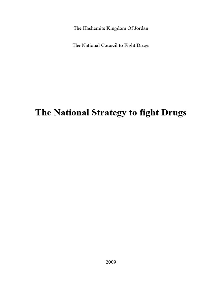 Jordan National Drug Startegy Pdf Drug Rehabilitation Drugs