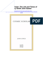 Cosmic Scholar The Life and Times of Harry Smith John Szwed Full Chapter