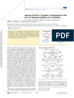 Zaytsev Et Al 2018 Nucleophilic Ring Opening of Donor Acceptor Cyclopropanes With The Cyanate Ion Access To Spiro