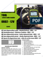 Kezi OBD2 Auto Diagnosztika Muszer Hibakod Olvaso M5679 55679 OBD2 Autodignosztika Hasznalati Utmutato