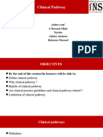 A Rauf (Clinical Pathways) L.M