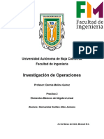 P2 - Investigacion de Operaciones