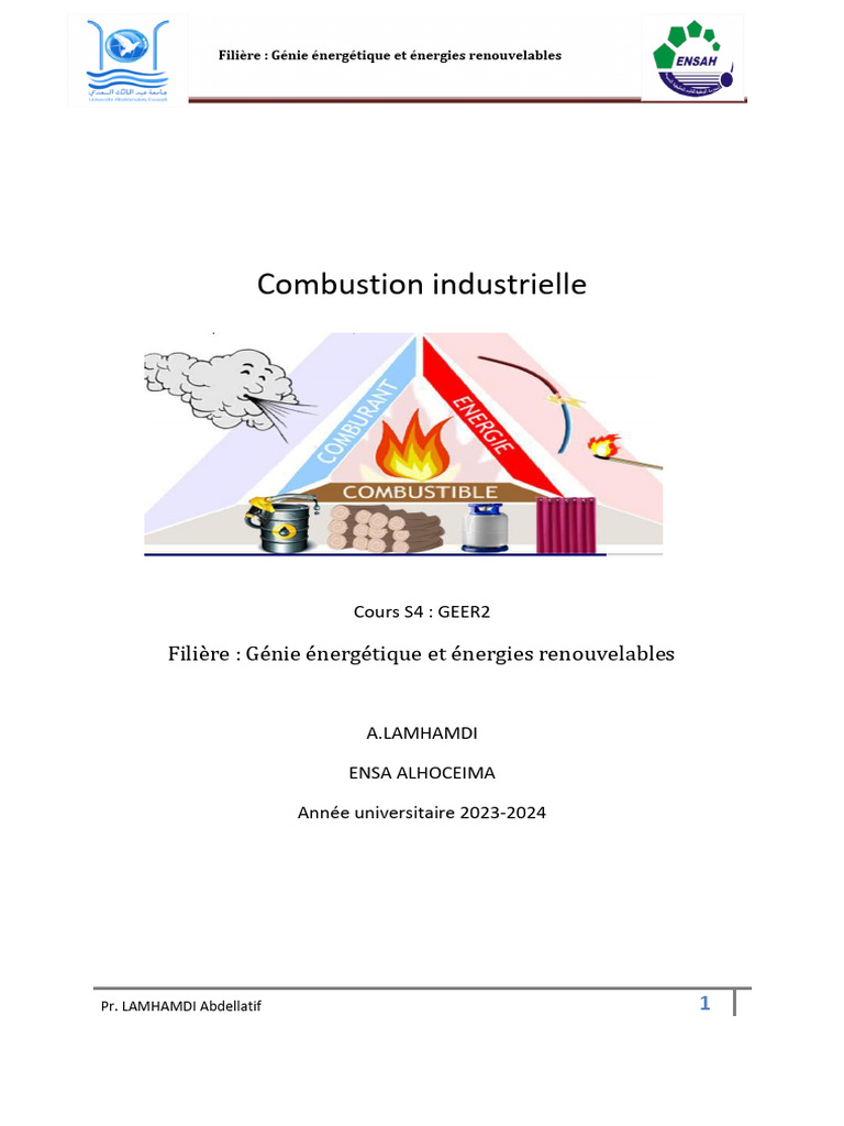Combustion : Combustibles et Comburants | PDF | La combustion | Combustible