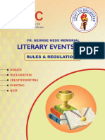 ASISC Rules and Regulations LiteraryEvents 2023