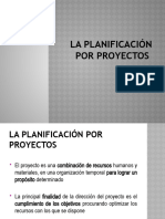 La Planificación por Proyectos (2)