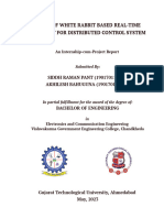 Study of White Rabbit Based Real-Time Ethernet For Distributed Control System