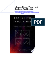 Branching Space Times Theory and Applications Nuel Belnap Full Chapter