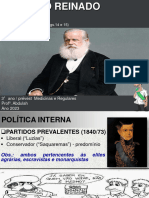 Slides - Segundo Reinado - Política Interna - Abdulah - 2023