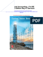 Download Managerial Accounting 17E Ise 17Th Ise Edition Ray H Garrison full chapter
