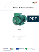 Máquinas Elétricas de Corrente Contínua - Trabalho Escrito - Manuel Arez e Miguel Ramos