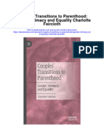 Download Couples Transitions To Parenthood Gender Intimacy And Equality Charlotte Faircloth full chapter