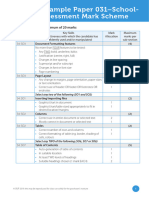 Mark Scheme