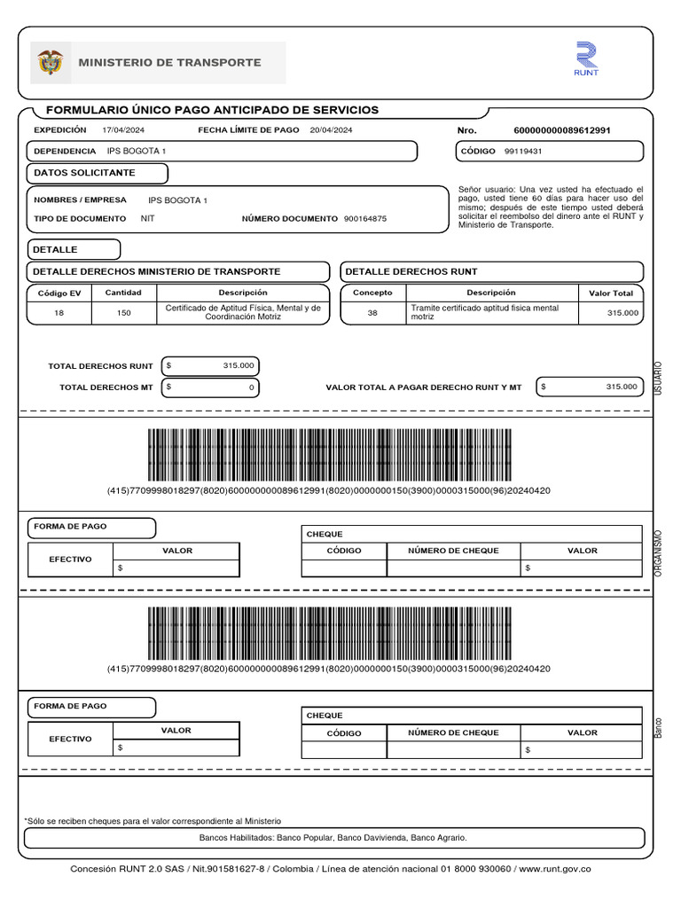 Pago de FUPAS en Línea y Certipase | PDF | Bancario | Dinero