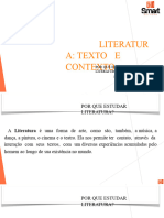 Literatura - 001 - Texto e Contexto - Por Que Estudar Literatura
