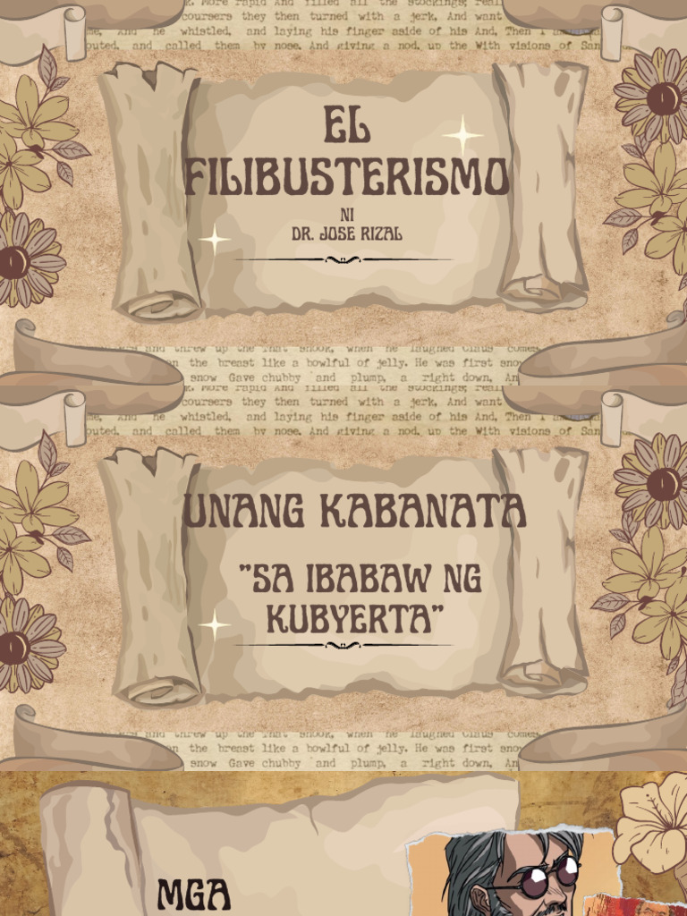 El Filibusterismo Kabanata 1 | PDF