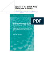 The Development of The British Army 1899 1914 John K Dunlop Full Chapter