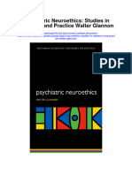 Download Psychiatric Neuroethics Studies In Research And Practice Walter Glannon all chapter