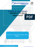 TEMA 3 EL SUBSISTEMA DE PRODUCCION-CLase Martes