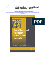 Download Use Of Recycled Plastics In Eco Efficient Concrete Pacheco Torgal all chapter