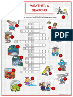 Weather & Seasons Crossword