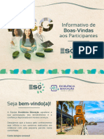 Boas-Vindas - Seminário ESG 2024