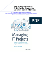 Download Managing It Projects How To Pragmatically Deliver Projects For External Customers Marcin Dabrowski full chapter
