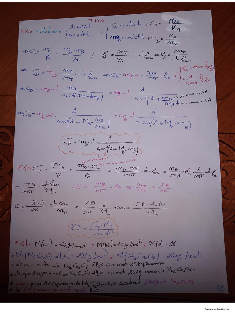 TD Chimie Analytique Gpe 2022 | PDF