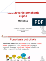 03 MKTG - Razumevanje Ponašanja Kupca (VI)