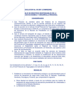 RESOLUCION No LEY DE TRANSITO TERRESTRE