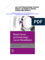 Download Breast Cancer And Gynecologic Cancer Rehabilitation 1St Edition Adrian Cristian Md Editor full chapter