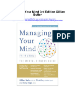 Managing Your Mind 3Rd Edition Gillian Butler Full Chapter