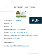 Assignment 01 Database