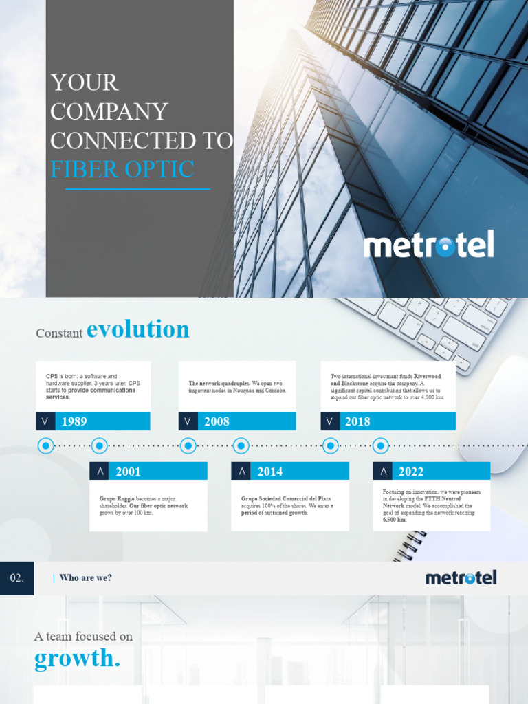 Metrotel: Fiber Optic Solutions Overview | PDF | Computer Network ...