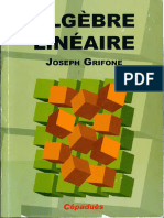 (Joseph Grifone) Algèbre Linéaire (4e Edition)
