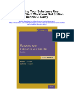 Managing Your Substance Use Disorder Client Workbook 3Rd Edition Dennis C Daley Full Chapter