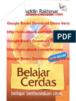 Belajar Cerdas - Belajar Berbasiskan Otak by Jalaluddin Rakhmat