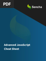 Sencha Advance CheatSheet