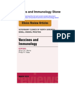 Vaccines and Immunology Stone All Chapter