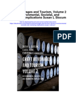 Craft Beverages and Tourism Volume 2 Environmental Societal and Marketing Implications Susan L Slocum Full Chapter